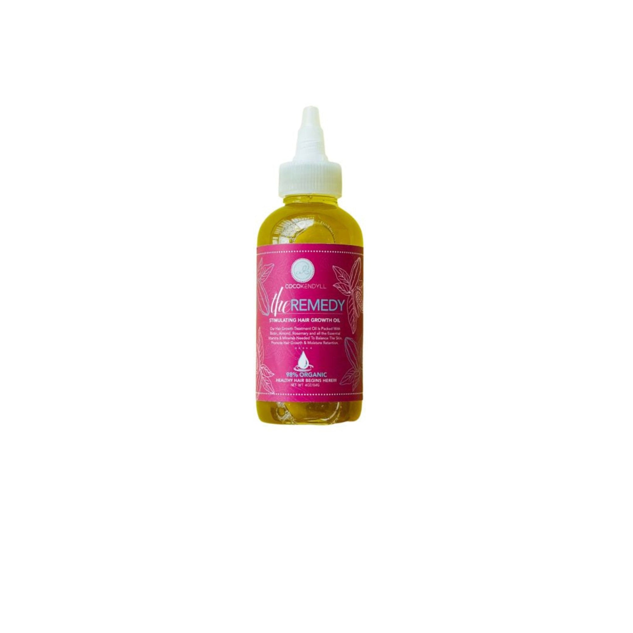 Coco Kendyll Remedy Growth Oil with rosemary and biotin for hair strengthening and scalp nourishment