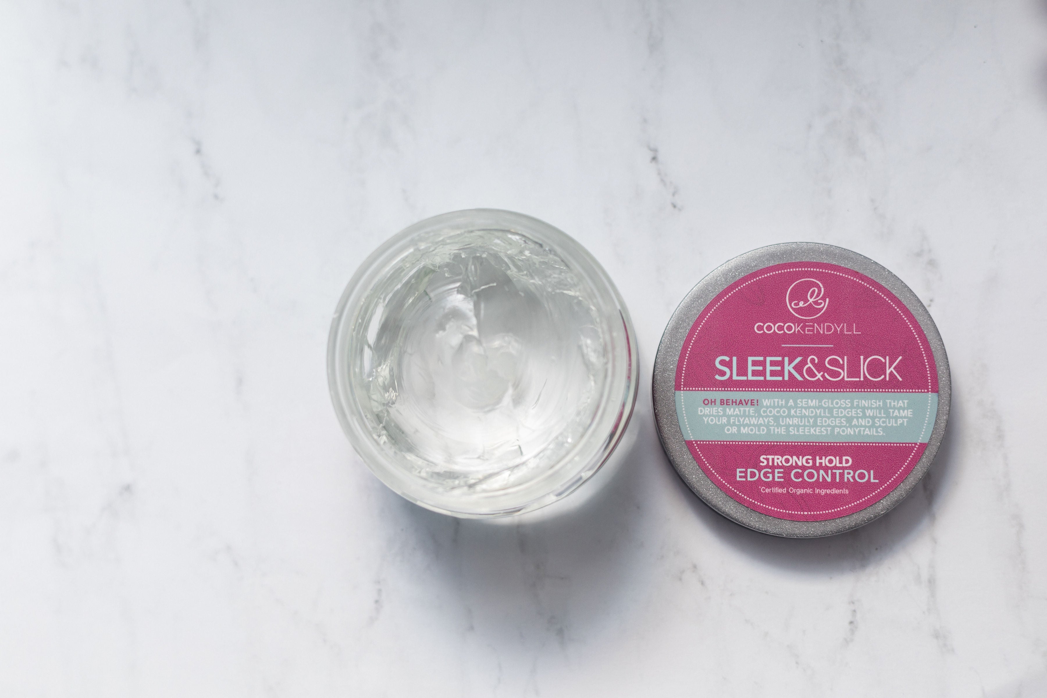 Sleek & Slick Edge Control Gel | Long-Lasting, Non-Flaky Hold